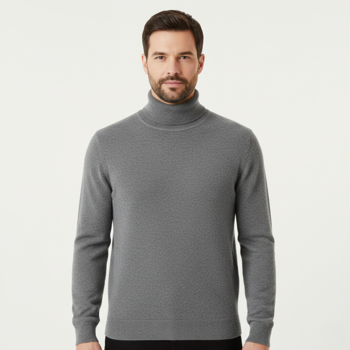 Men's Soft Wool Sweater 100% Wool