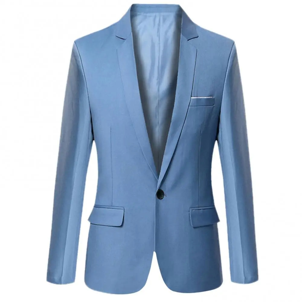 Men's Slim Fit Business Blazer - Vonnera