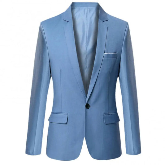 Men's Slim Fit Business Blazer - Vonnera