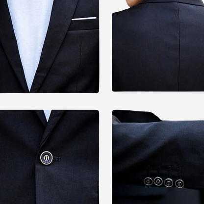 Men's 2-Piece Suit Luxurious Wool - Vonnera