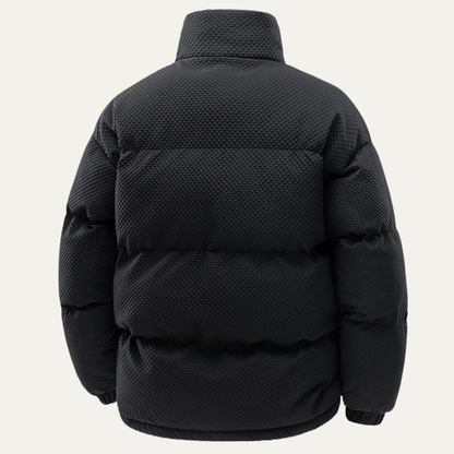 Alderfall Men's Puffer Jacket Warm Contrast Color