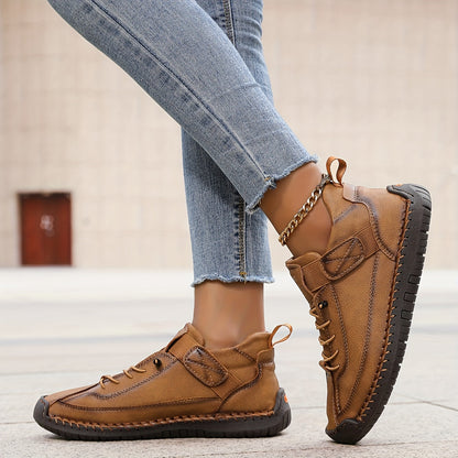 Women's Lace-Up Sneakers Low Cut Design