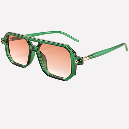 Aviator Sunglasses Retro Style Brown - Vonnera