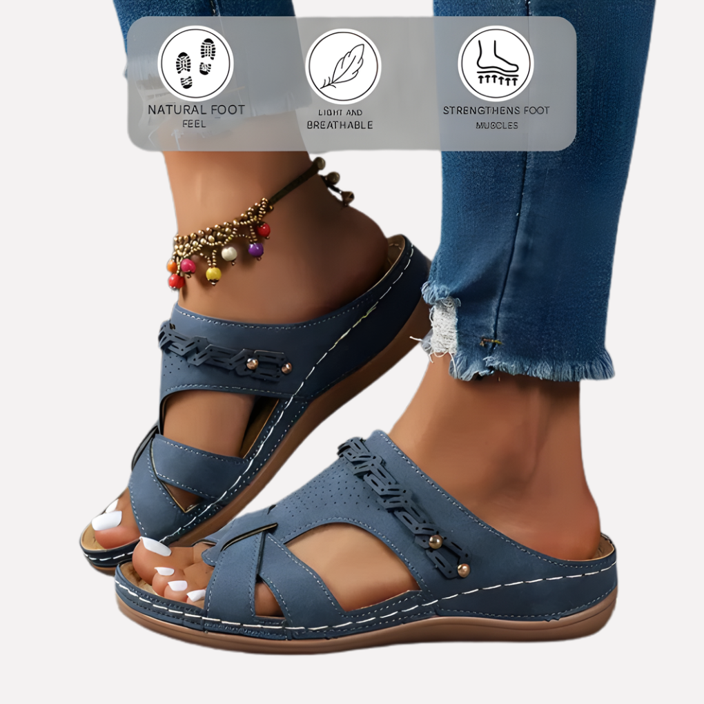 Women's Summer Wedge Flip Flops - Vonnera
