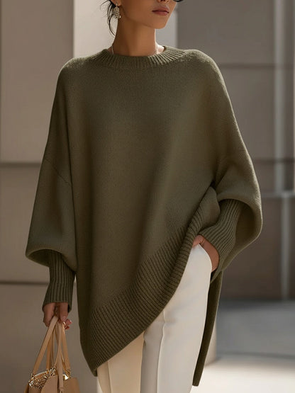 Women's Oversized Poncho Sweater