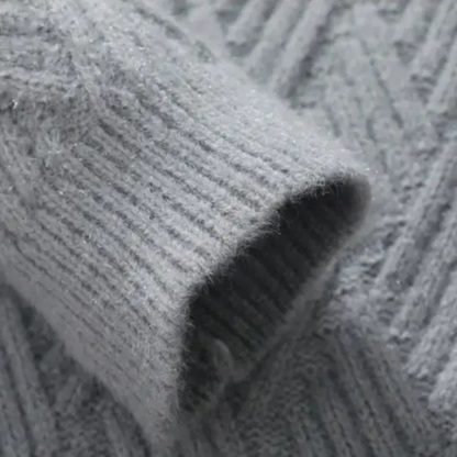 Men's Soft O Neck Knitted Sweater