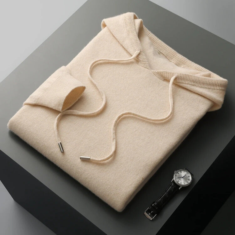 Men's Pullover Hoodie Drawstring Design