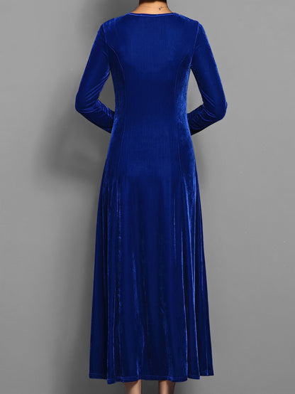 Women's Maxi Dress Long Sleeves