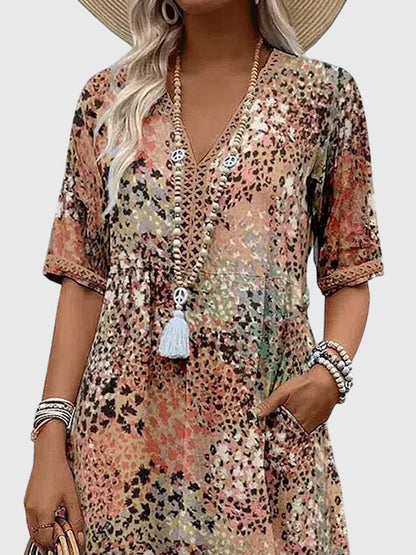 Bella Women's Floral Midi Dress