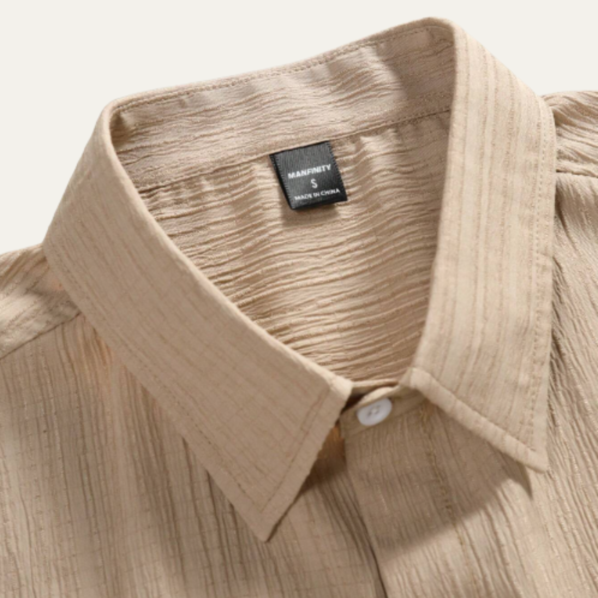 Men's Casual Button Up Shirt And Shorts Set