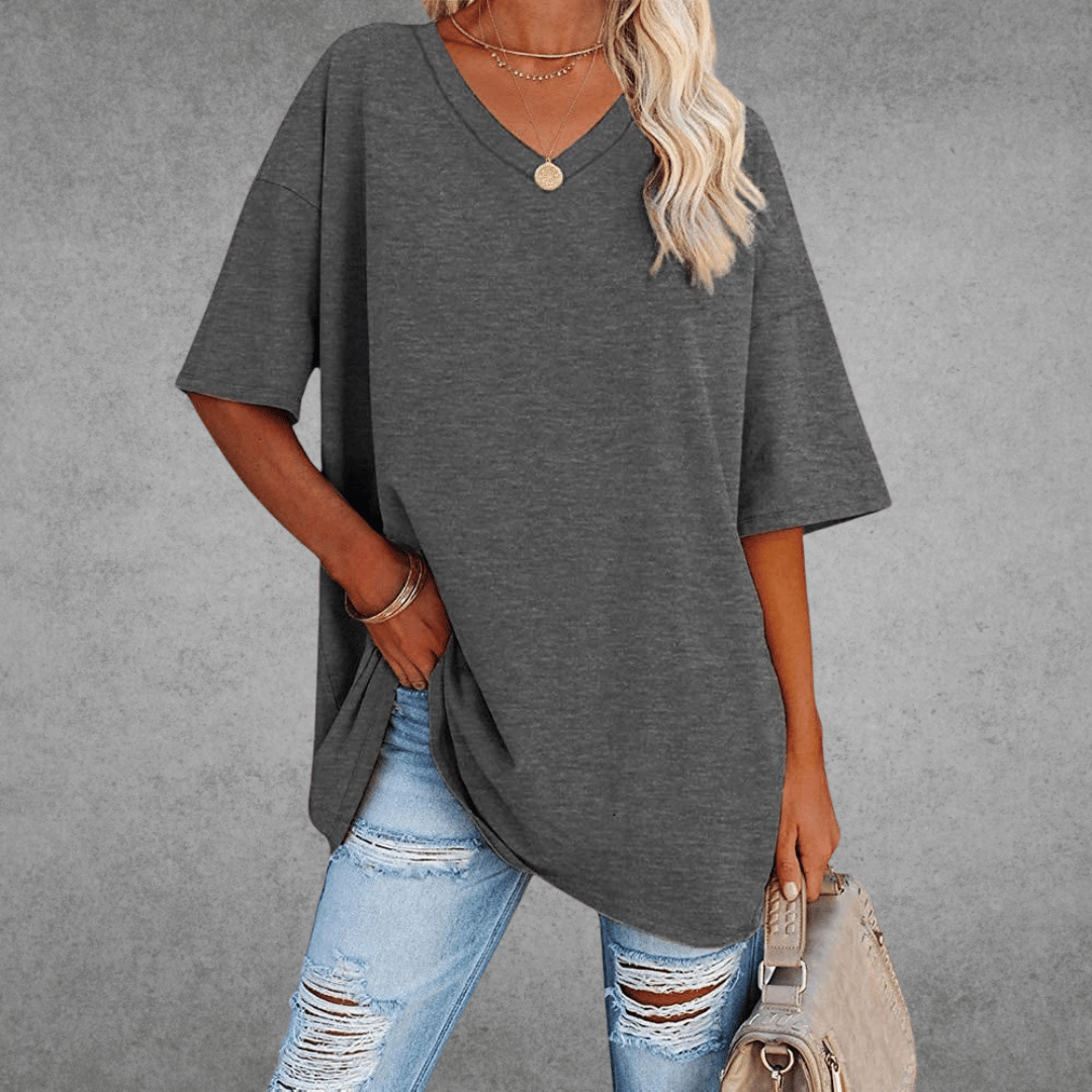 Nikita Women's Oversized V Neck Shirt