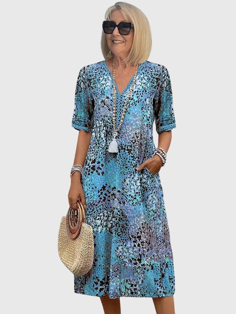 Bella Women's Floral Midi Dress