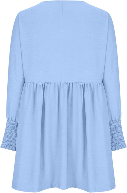 Evelyn™ | Ruched Summer Day Dress