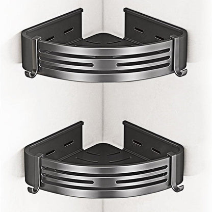 Two Tier Corner Shower Shelf Adhesive