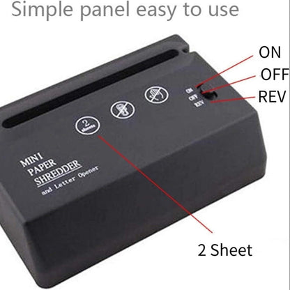 Compact Desktop Paper Shredder Quiet