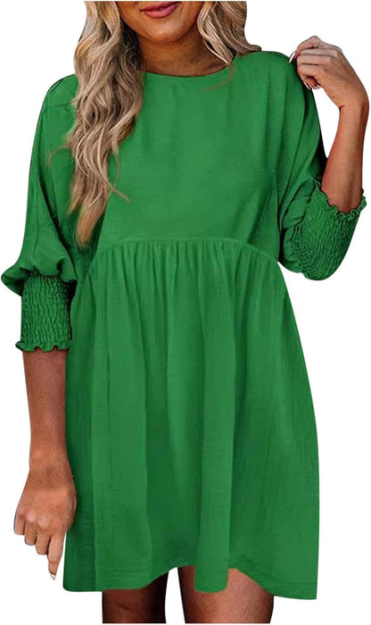 Women's Ruched Day Dress