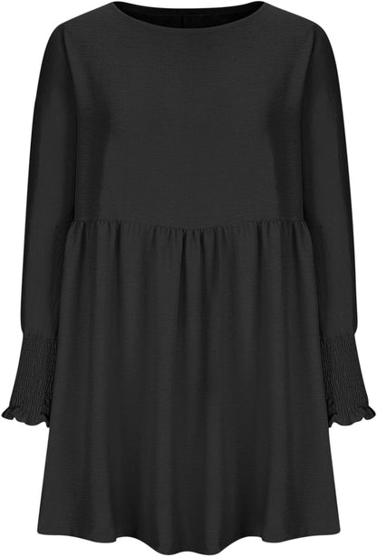 Women's High Waist Flowy Dress Skirt
