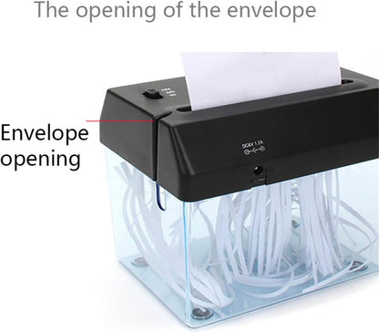 Compact Desktop Paper Shredder Quiet