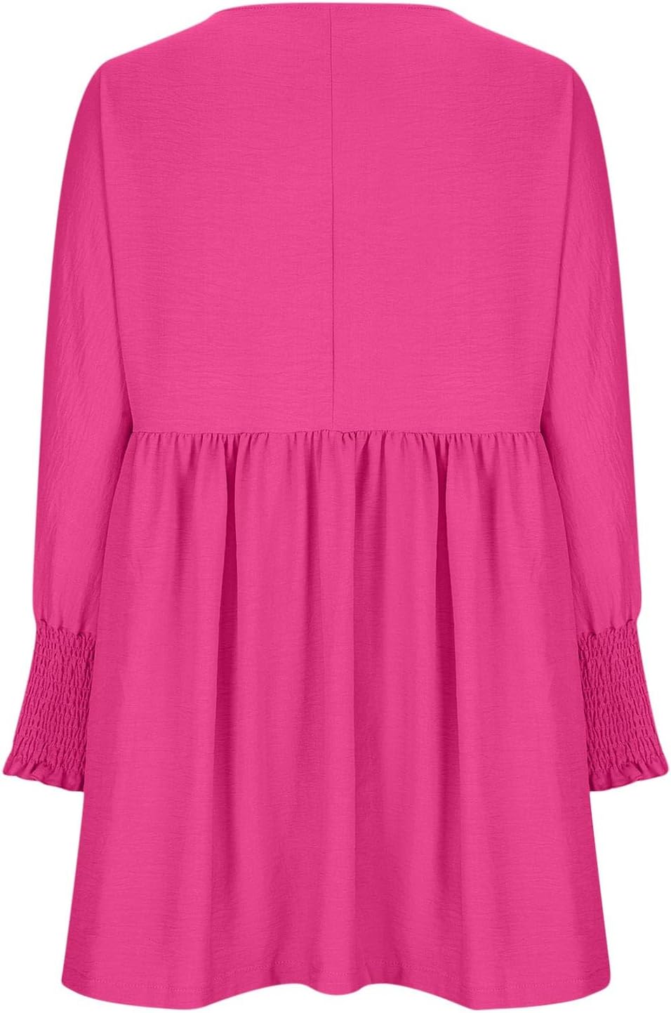 Women's Loose Fit Round Neck Summer Dress