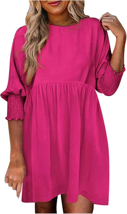 Women's Ruched Day Dress