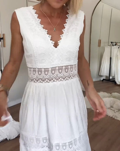 Women's Boho Wrap Dress Flowy Draped Design