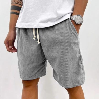 Men's Striped Shorts Drawstring Waist - Vonnera