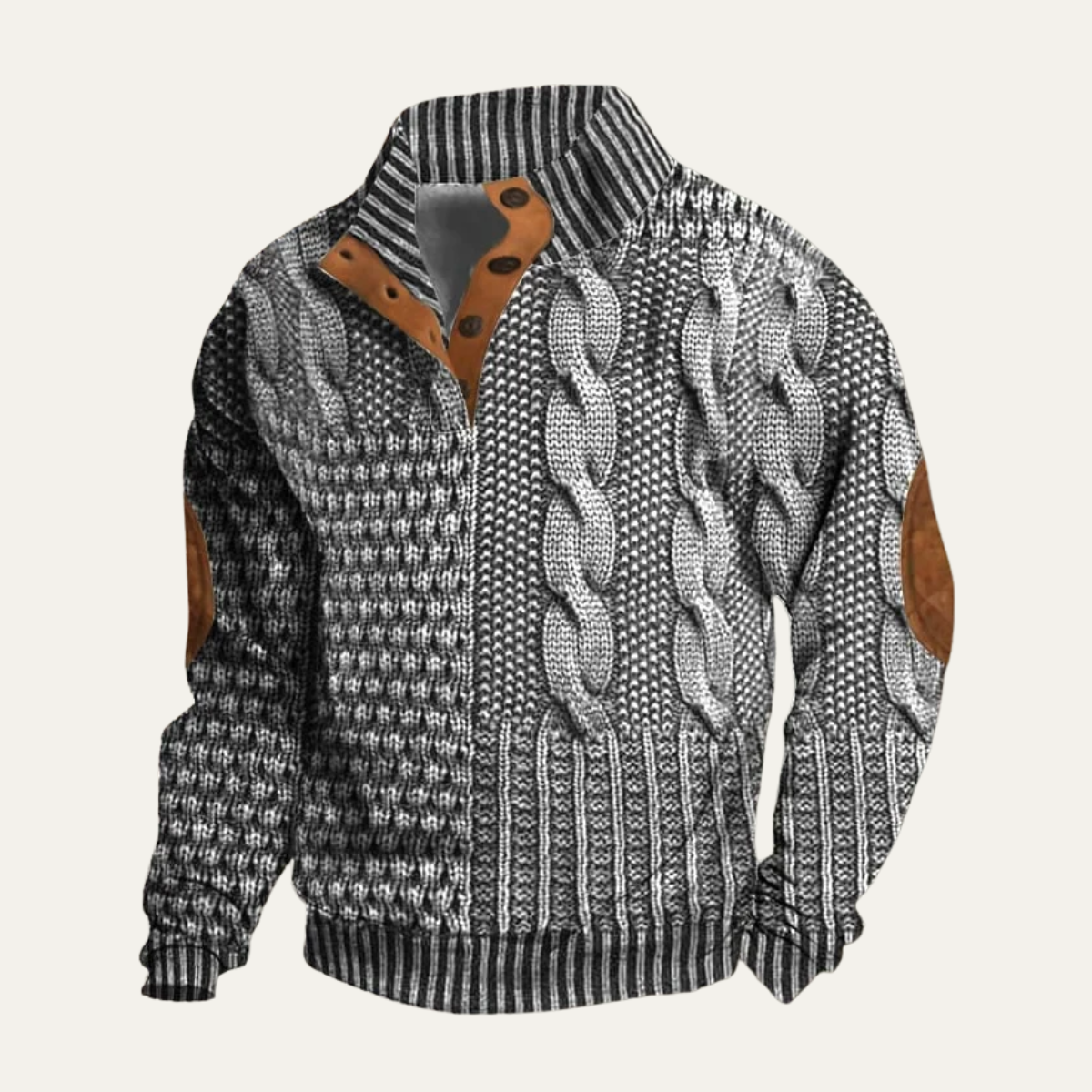 Men's Knit Sweater Wool