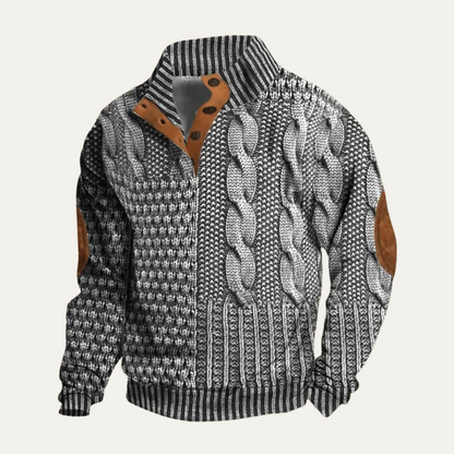 Men's Knit Sweater Wool