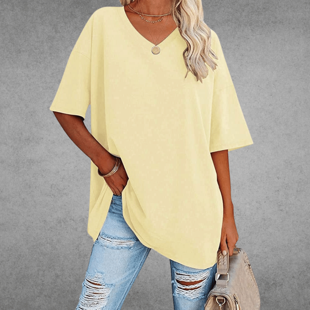 Nikita Women's Oversized V Neck Shirt