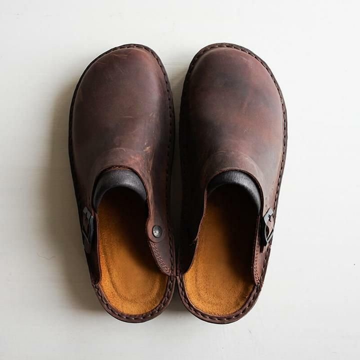 Men's Slip-On Mules Closed Toe - Vonnera