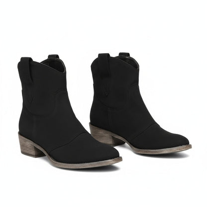 Women's Low Heel Pull-On Boots