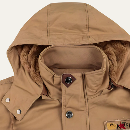 Lonsdale Men's Tactical Jacket Waterproof Military Style