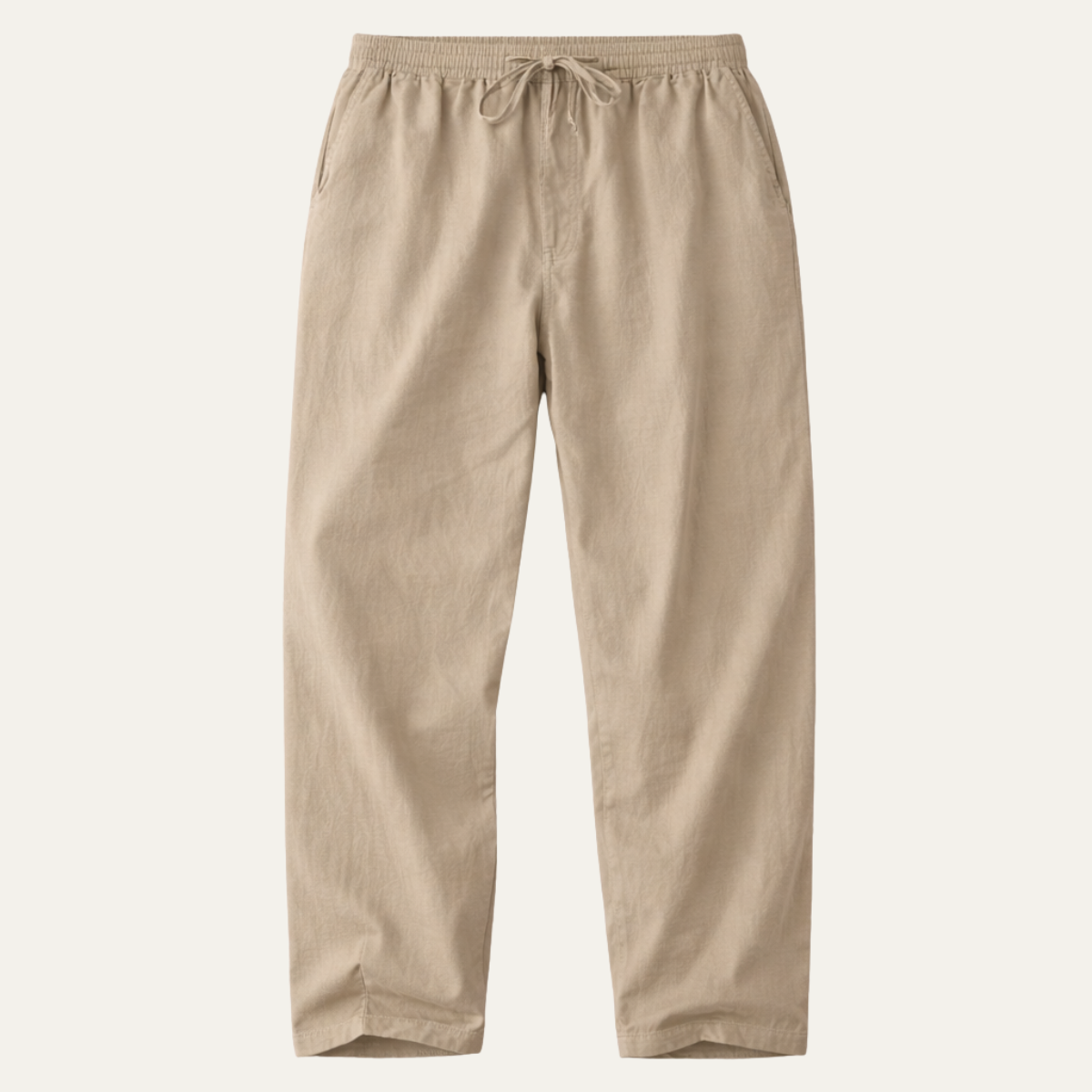 Men's Cotton Linen Wide Leg Casual Pants - Vonnera