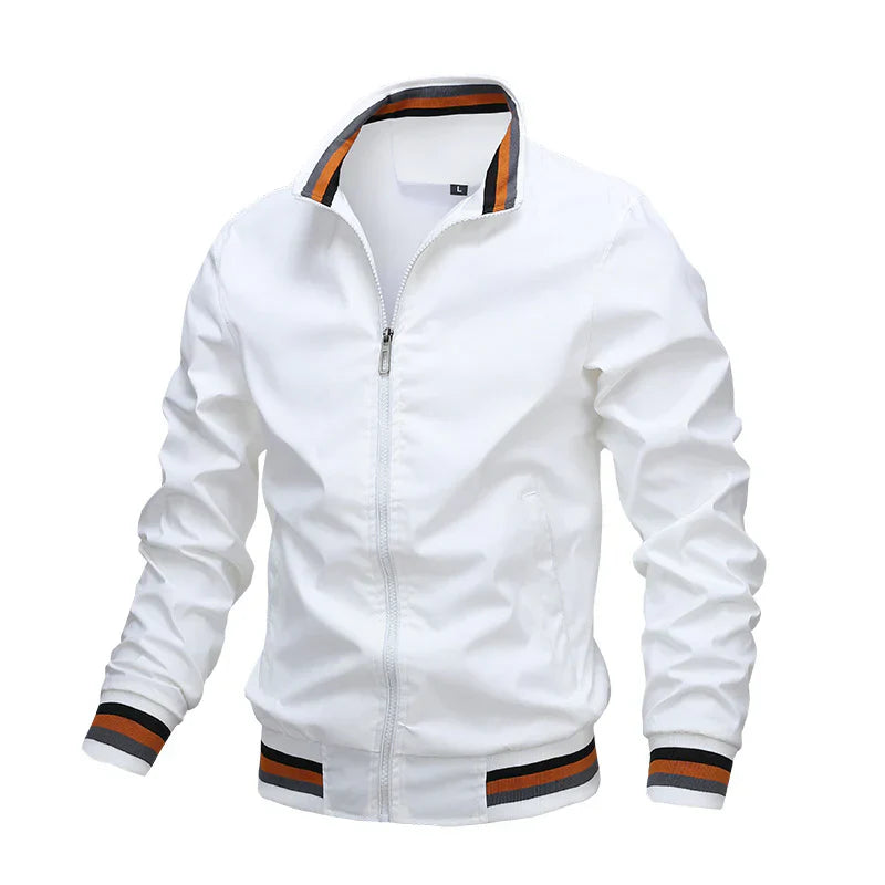 Men's Summer Jacket Lightweight Versatile Beige