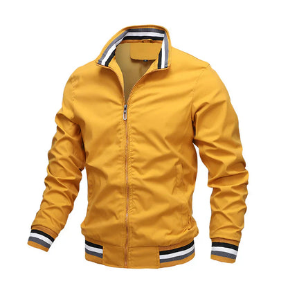 Men's Summer Jacket Lightweight Versatile Beige