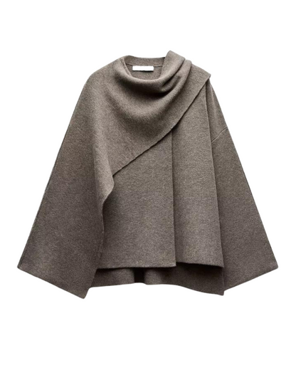 Women's Casual Cape Coat