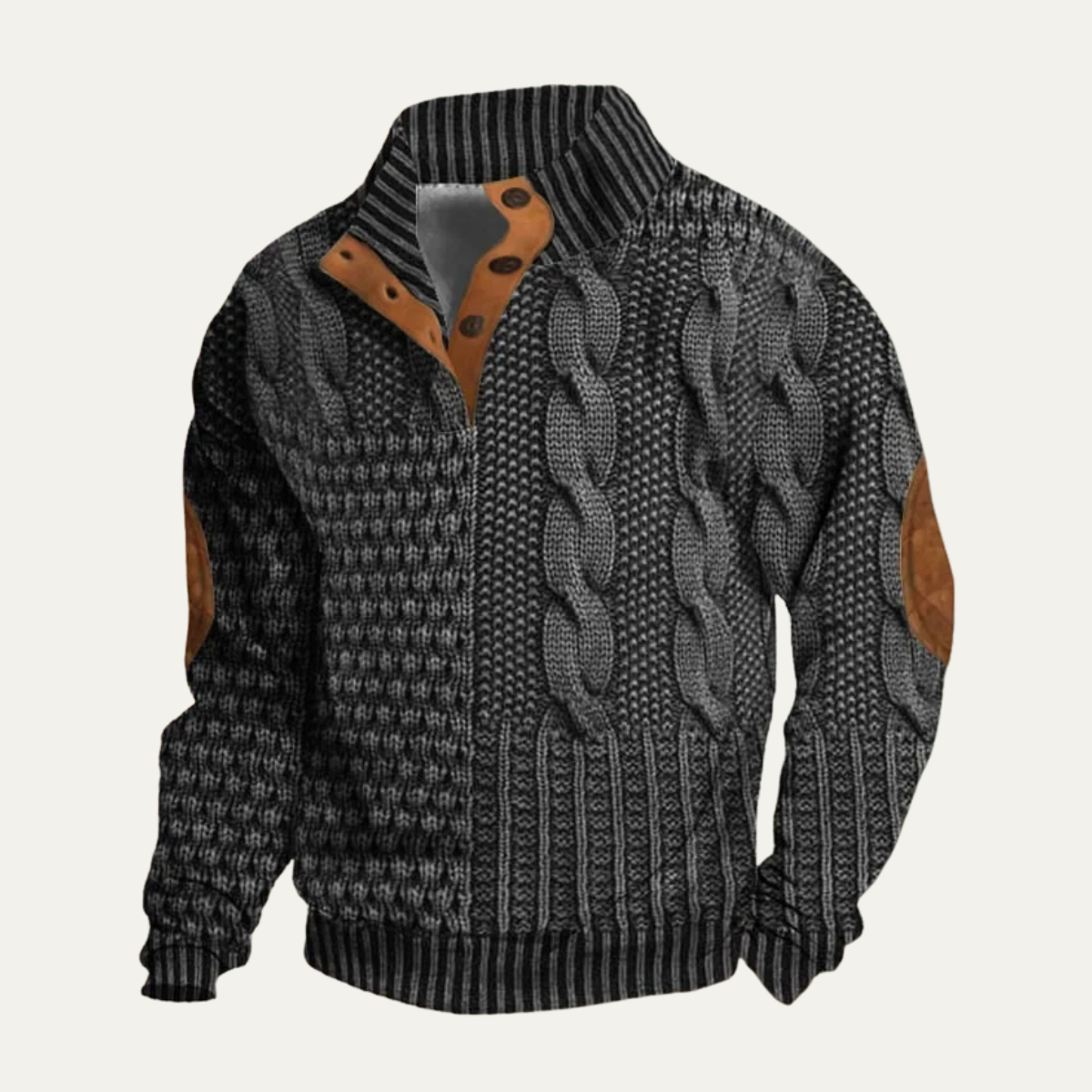 Men's Knit Sweater Wool