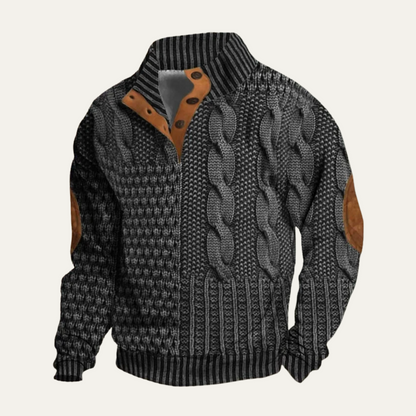 Men's Knit Sweater Wool