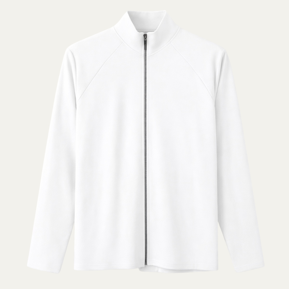 Men's Slim Fit Turtleneck Zip Up Shirt - Vonnera