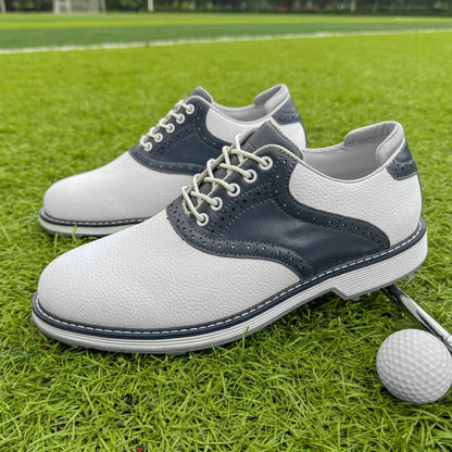 Classic Golf Brogues Leather Brown