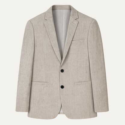 Men's Slim Fit Blazer Lightweight Business Navy - Vonnera