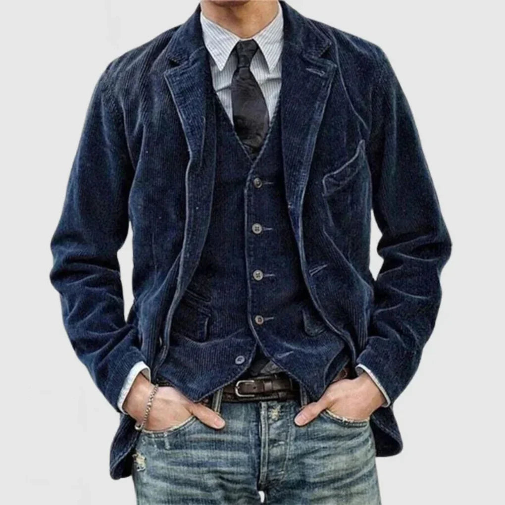 Vintage Blazer Vest Set - Vonnera