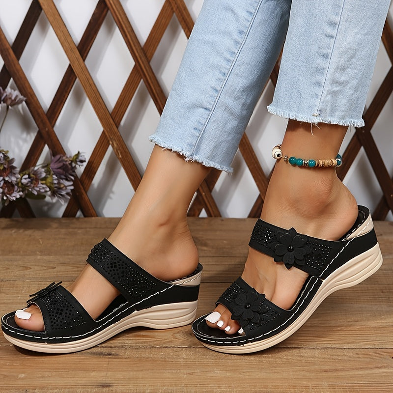 Women's Wedge Slide Sandals