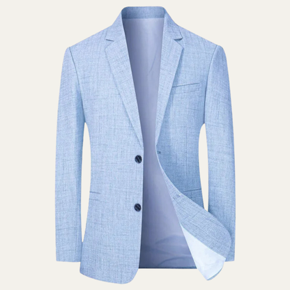 Men's Slim Fit Blazer Lightweight Business Navy