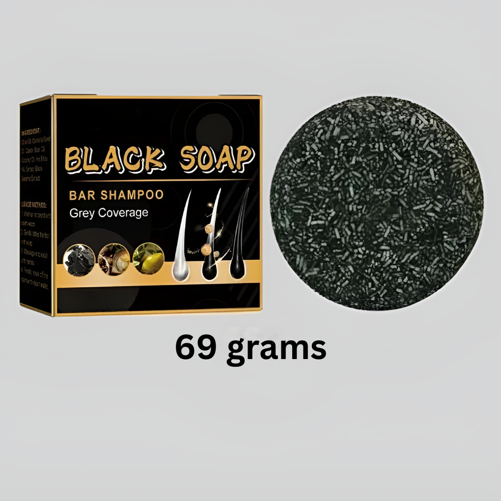 Solid Shampoo Bar Natural 69g Brightening For White Hair - Vonnera