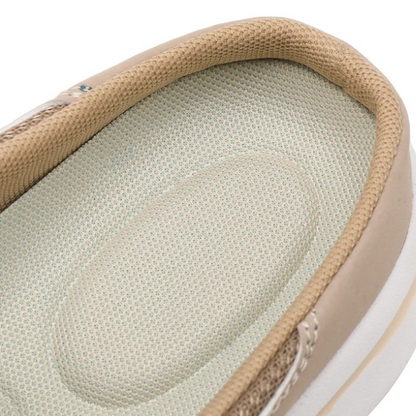 Men's Slip On Mules Closed Toe Black