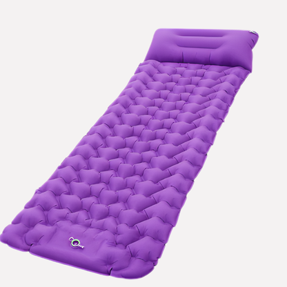 Inflatable Camping Air Mattress with Pump and Pillow