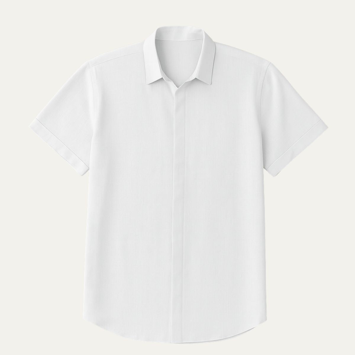 Lisbon Men's Linen Short Sleeve Shirt