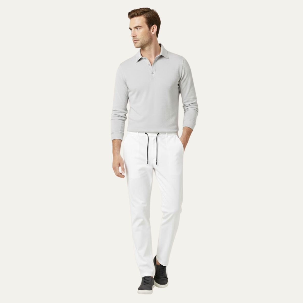 Men's Lightweight Drawstring Pants Casual Summer