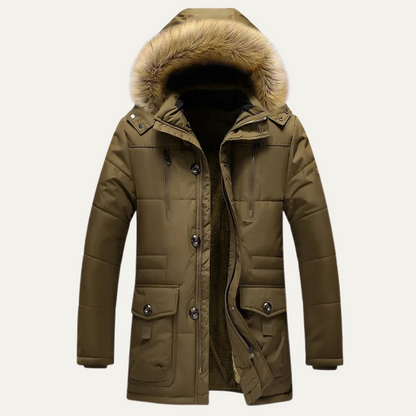 Men's Waterproof Down Parka Jacket - Vonnera